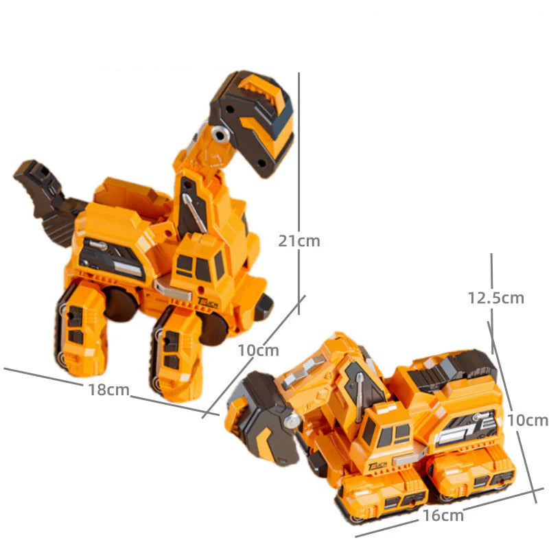 Transforming Dinosaur Cars