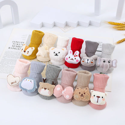 Baby Plush Toy Sock Shoes