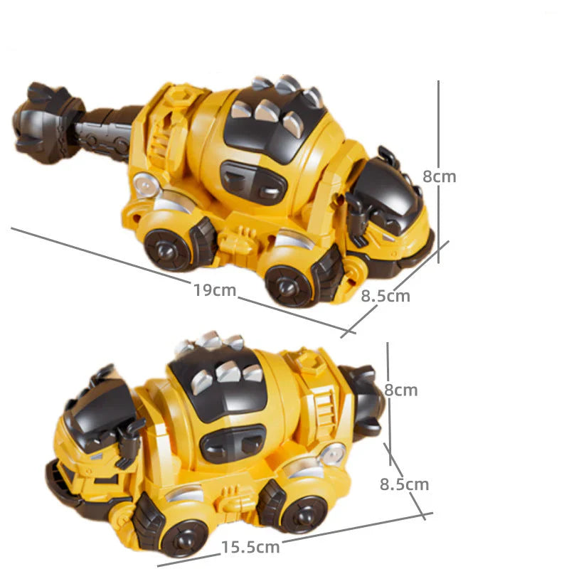 Transforming Dinosaur Cars