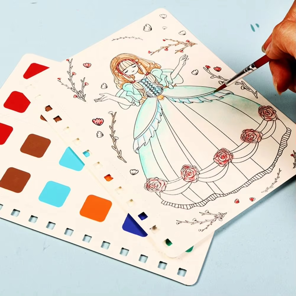 Princess Fashion Design Drawing and Craft Book