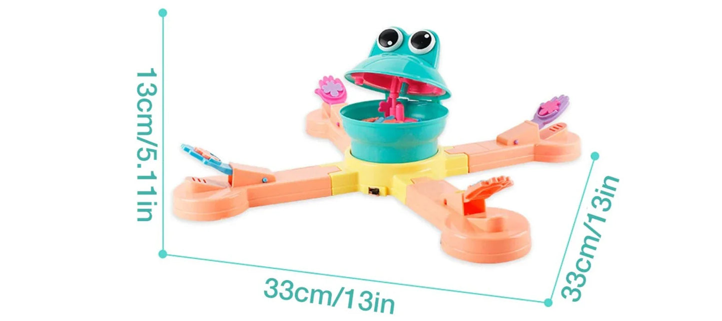 Frog Catapult - Shoot the Insects into the Frog’s Mouth - Family Game