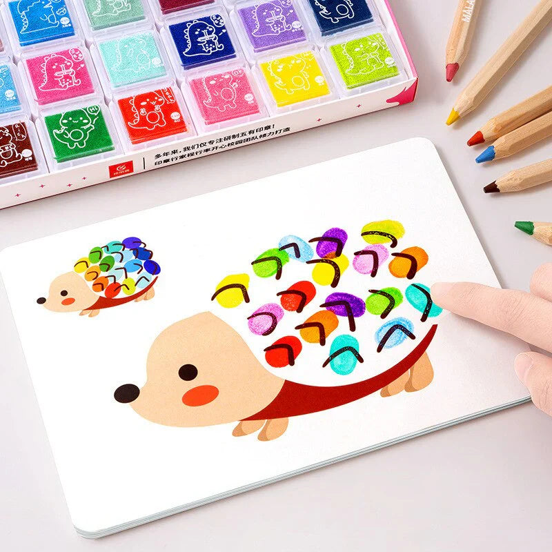 Creative Finger Painting Album