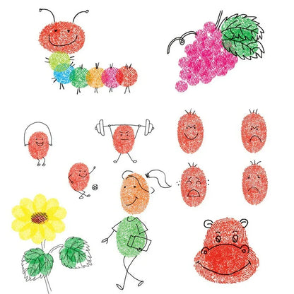 Creative Finger Painting Album