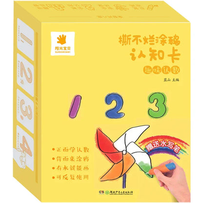 Watercolor Learning Cards