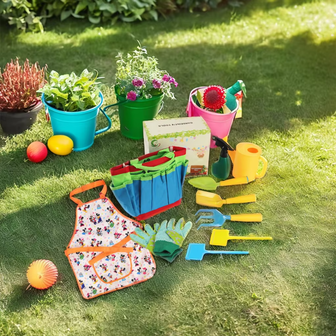 Safe Gardening Tool Set for Kids