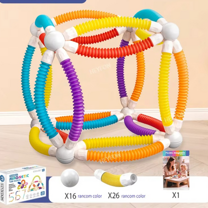 Montessori Mouldable Magnetic Blocks