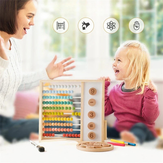 Wooden Abacus Learning Set