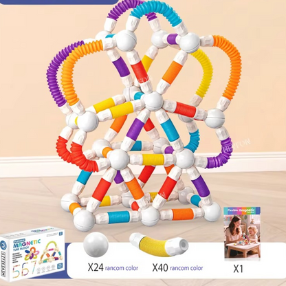 Montessori Mouldable Magnetic Blocks