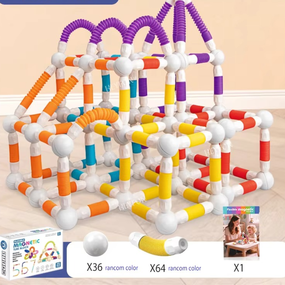 Montessori Mouldable Magnetic Blocks