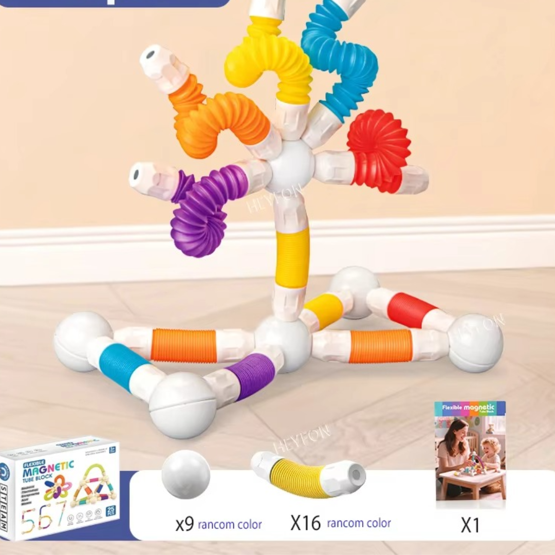 Montessori Mouldable Magnetic Blocks