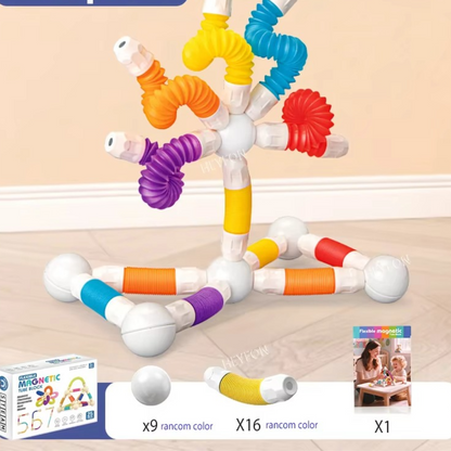 Montessori Mouldable Magnetic Blocks