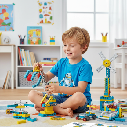 3in1 Science and Engineering Building Blocks Play Set