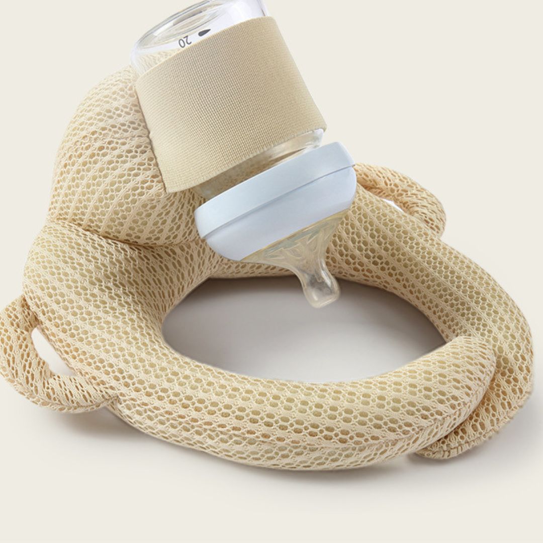 Hands-free nursing pillow for babies