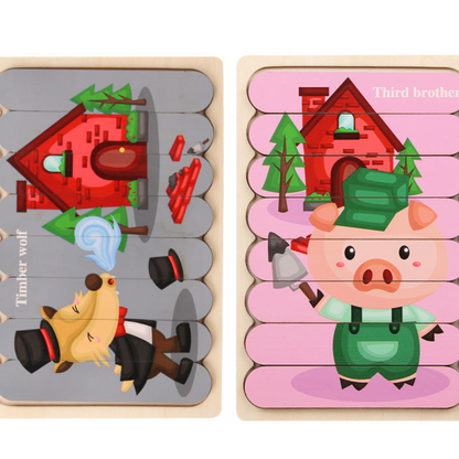 Montessori Wooden Puzzle