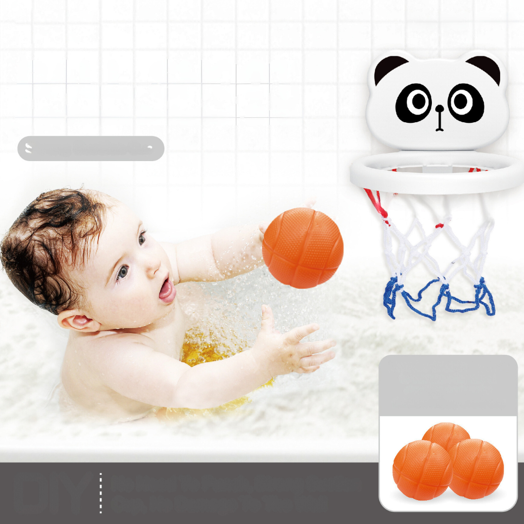 Basketball Hoop Bath Toy for Kids