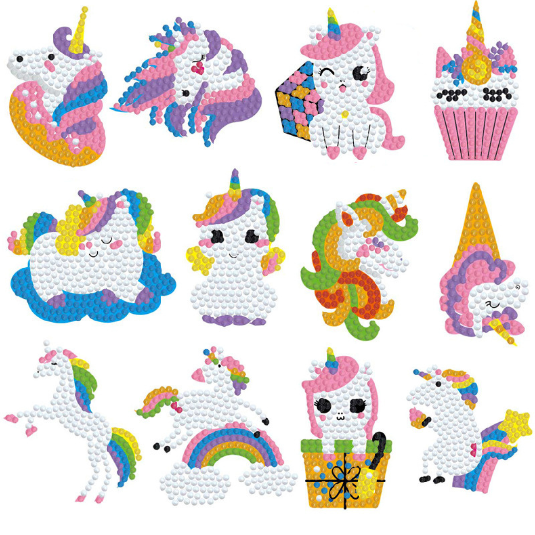 DIY sticker cartoon diamond painting