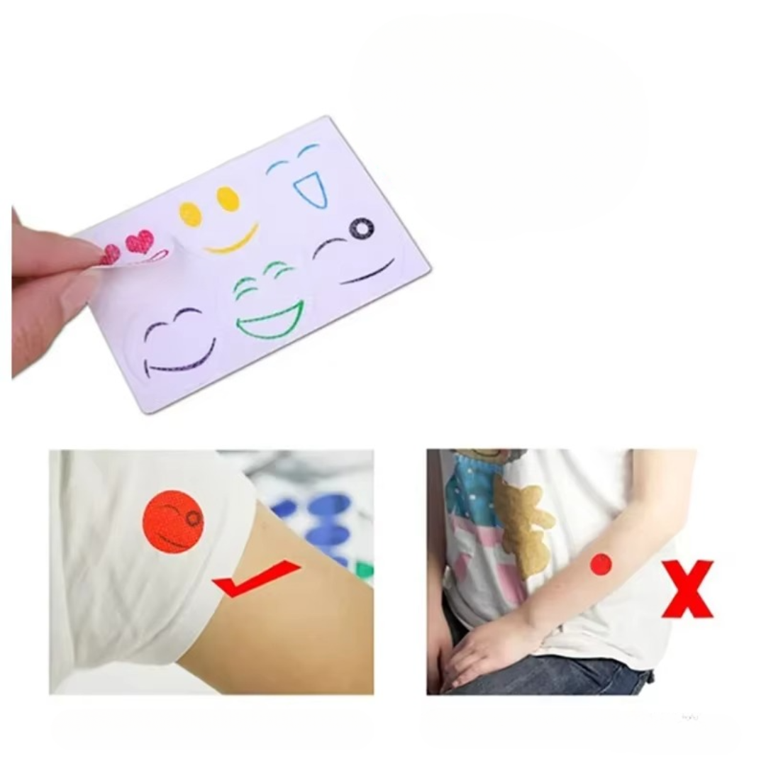 Natural mosquite repellent stickers for kids and babies (100pcs)