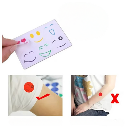 Natural mosquite repellent stickers for kids and babies (100pcs)