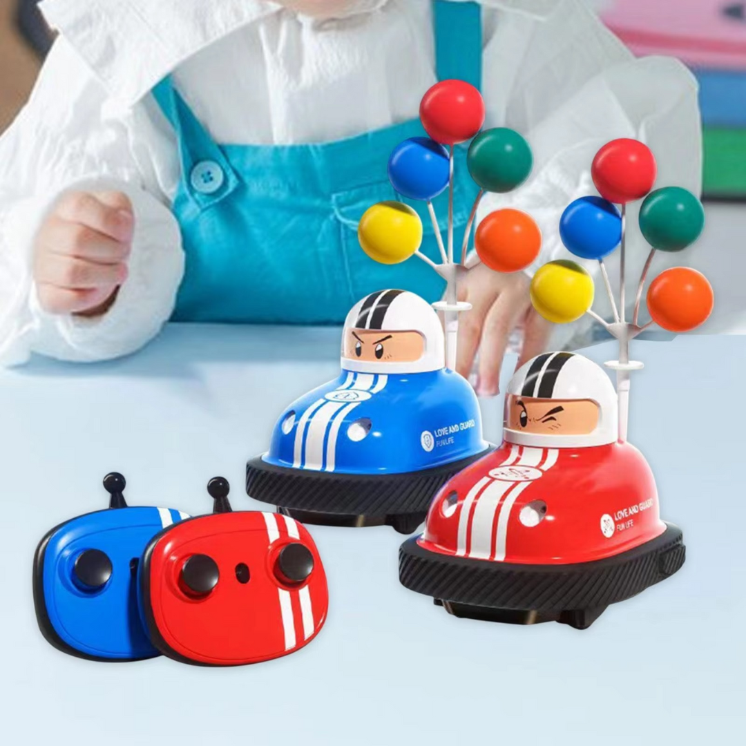 Bumper cars with skid function