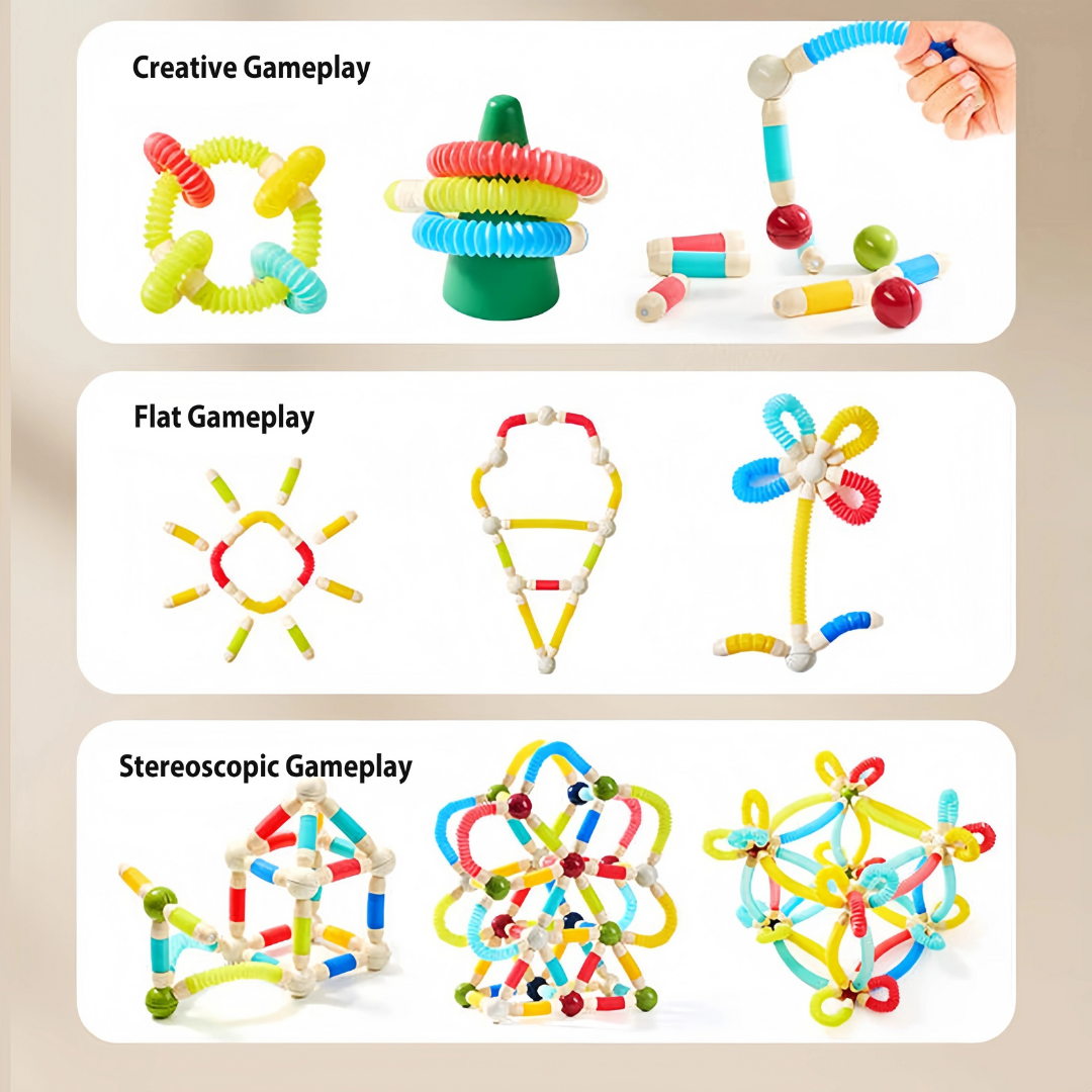 Montessori Mouldable Magnetic Blocks