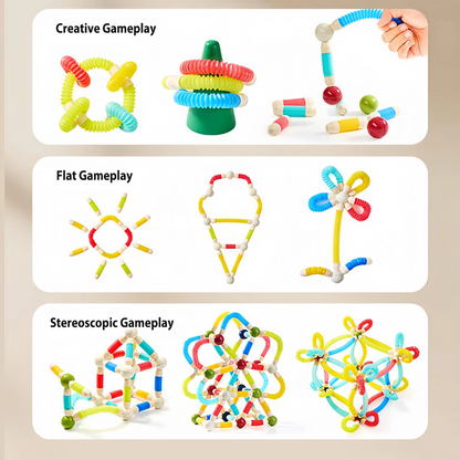 Montessori Mouldable Magnetic Blocks