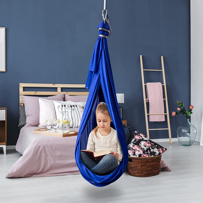 Pedagogical sensory swing for children