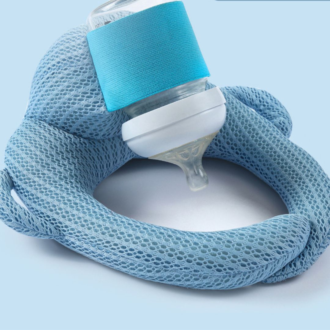Hands-free nursing pillow for babies