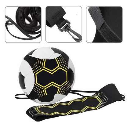 Football training belt for better ball control