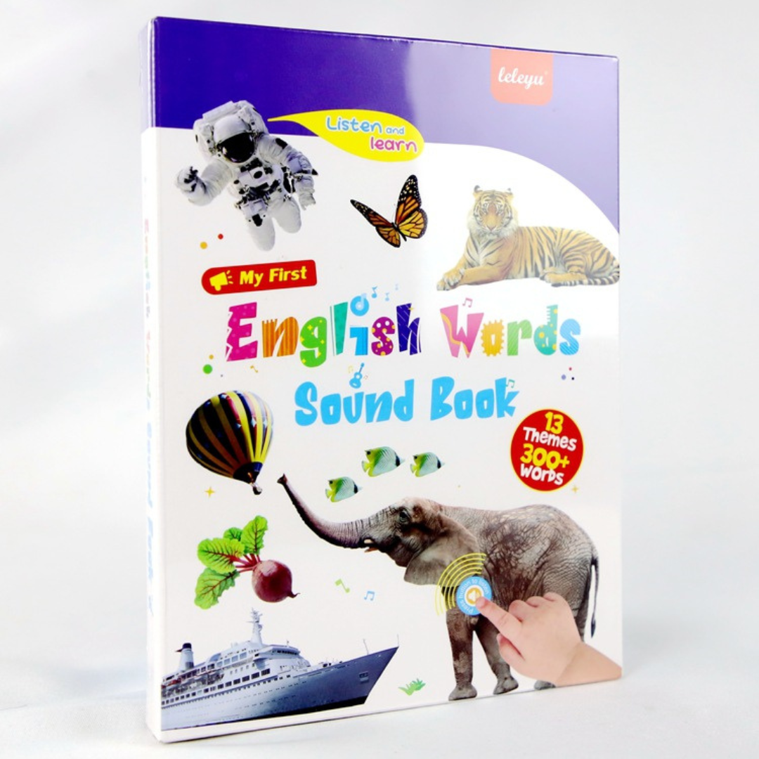 Talking English learning book for children