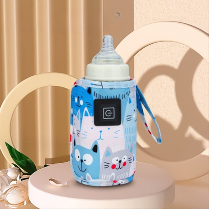 Practical bottle warmer for on the go