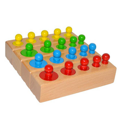 Montessori Wooden Cylinder Puzzle