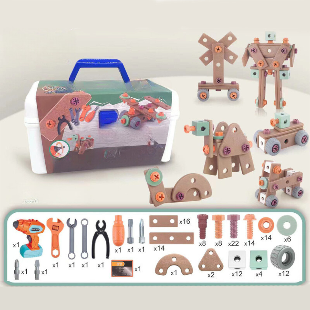 Mini Craftsman Construction and Play Set