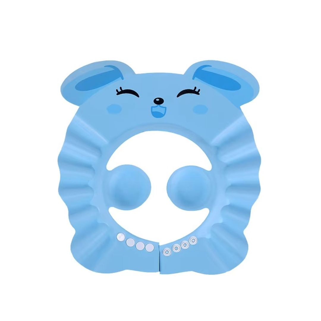 Baby water ear and face protection for bathing and showering