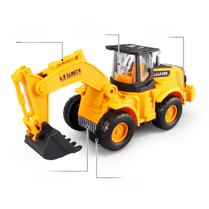 Dancing Music Excavator Toy