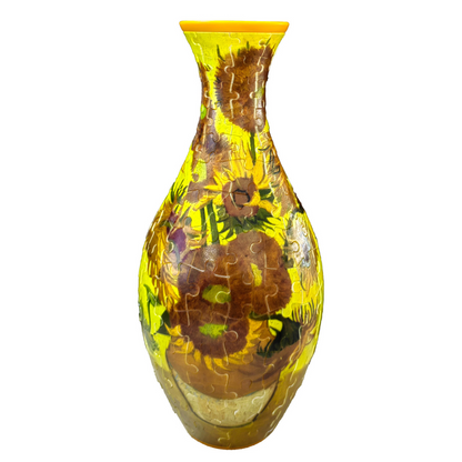 Elegant 3D puzzle vase - Suitable for real flowers