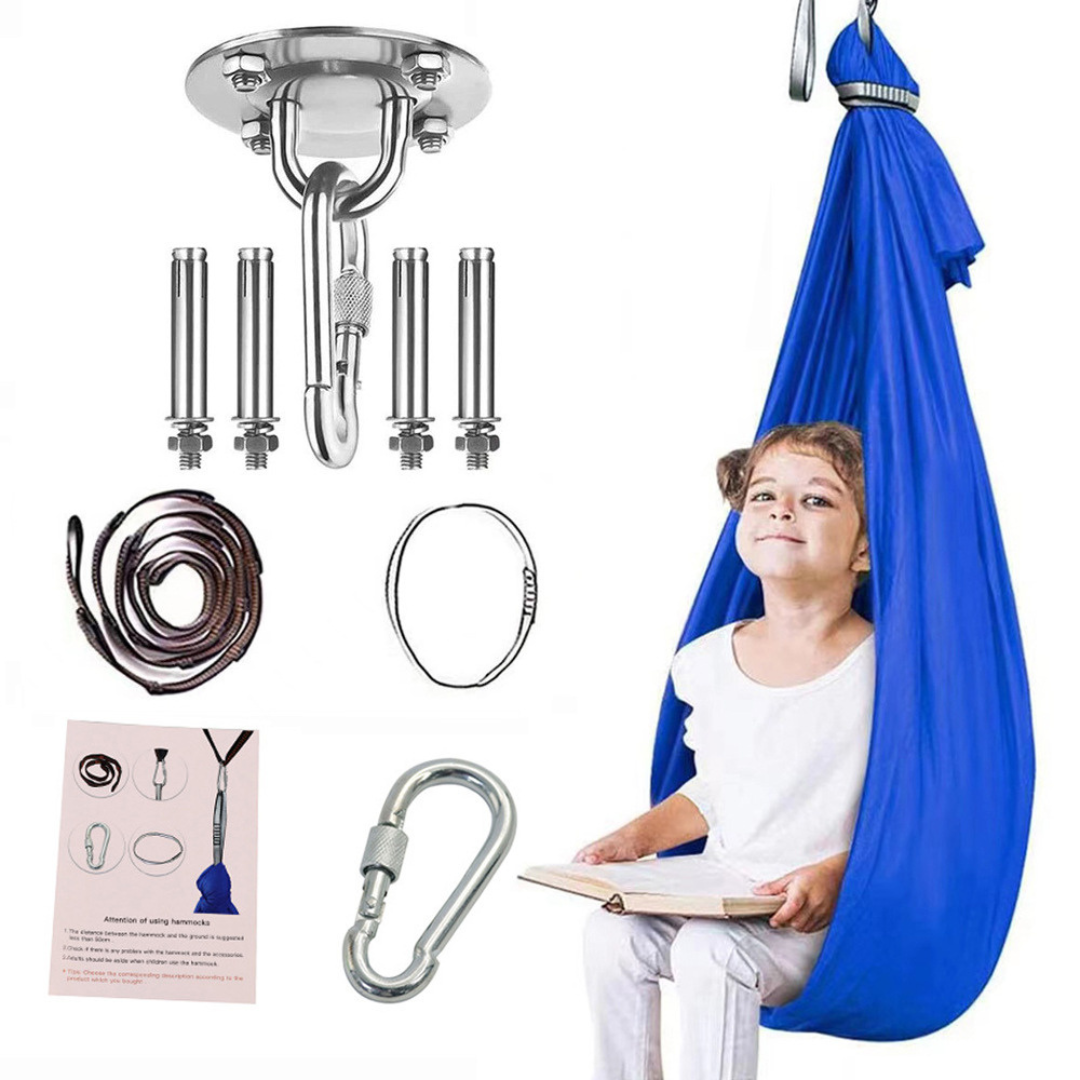 Pedagogical sensory swing for children
