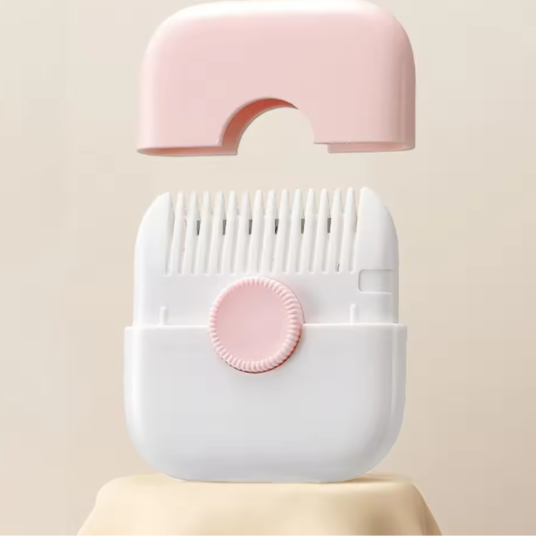 Child-friendly and gentle hair cutting comb
