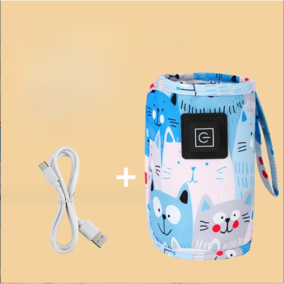 Practical bottle warmer for on the go