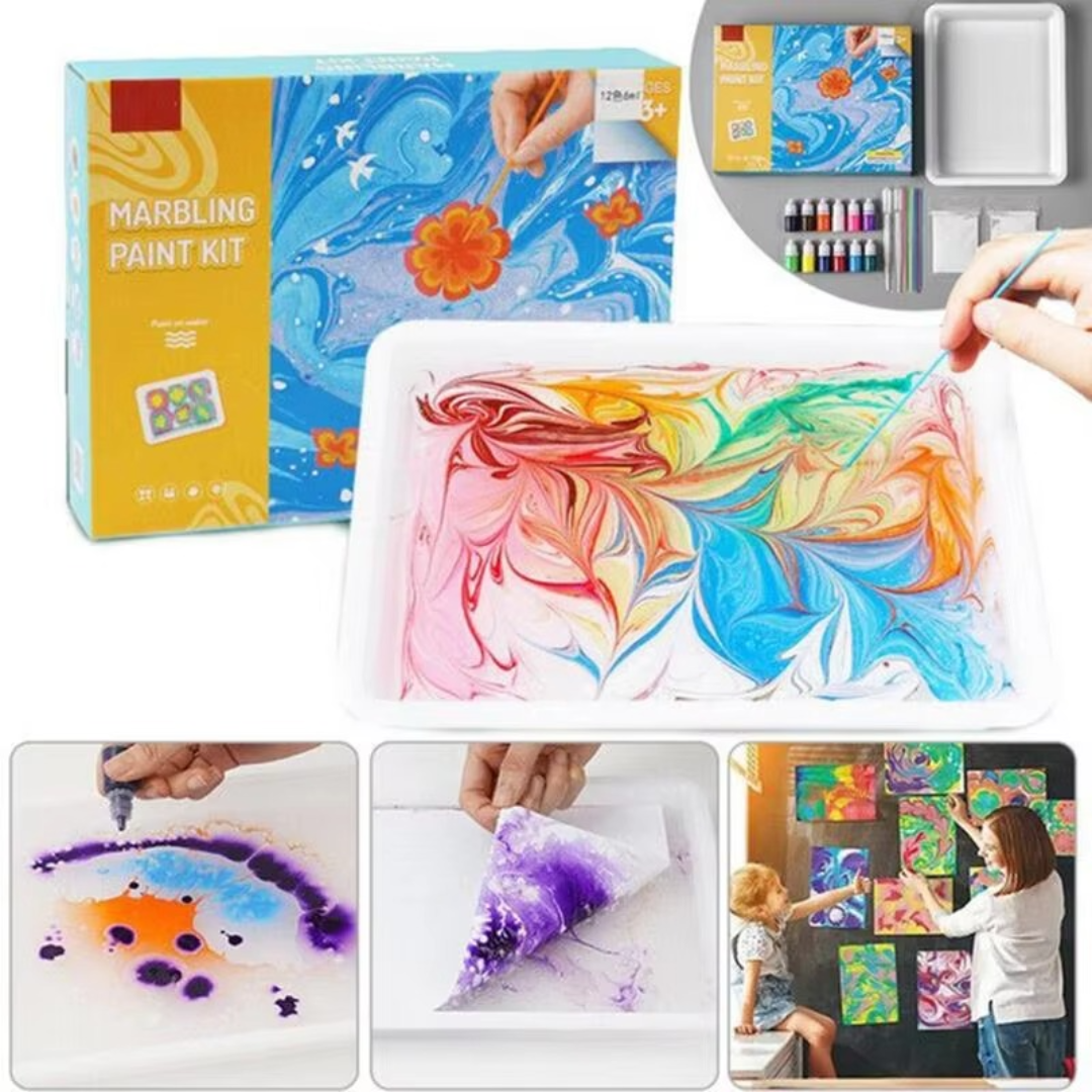 Creative Marbling Paint Set