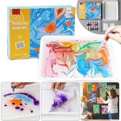 Creative Marbling Paint Set