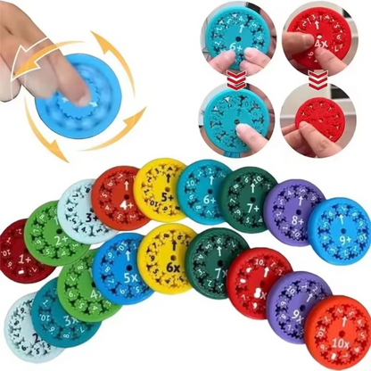 Mathematics educational game Fidget Spinner