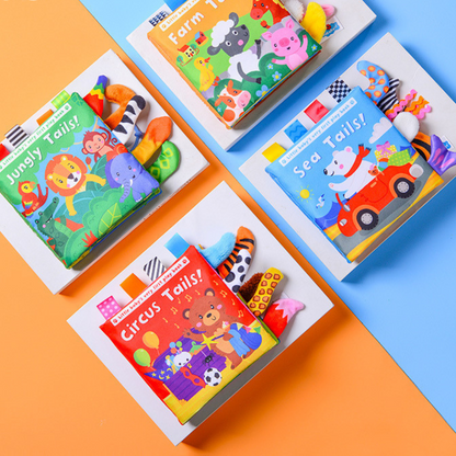 Sensory Wrinkle Paper story book for toddlers