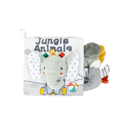 Sensory plush toy playbook for children
