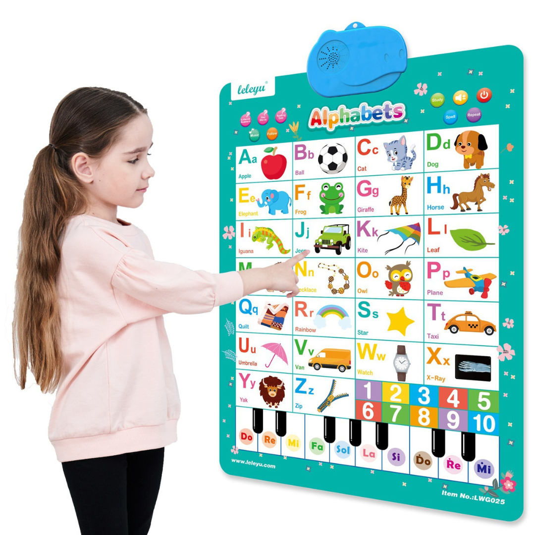 Talking English learning board for children
