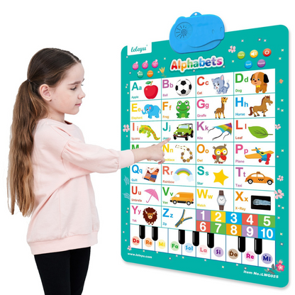 Talking English learning board for children