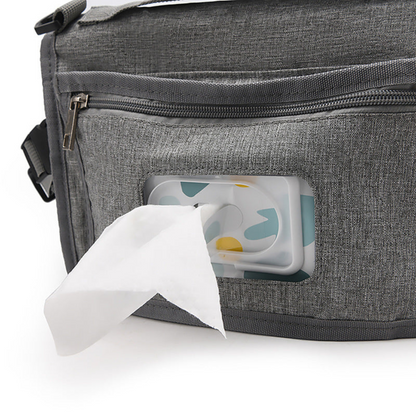 Compact Changing Mat with Pockets for On-the-Go