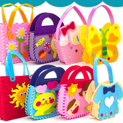 Safe DIY Felt Bag Sewing Set