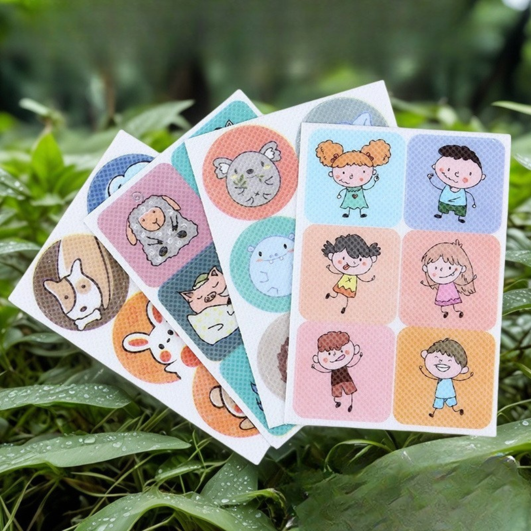 Natural mosquite repellent stickers for kids and babies (100pcs)