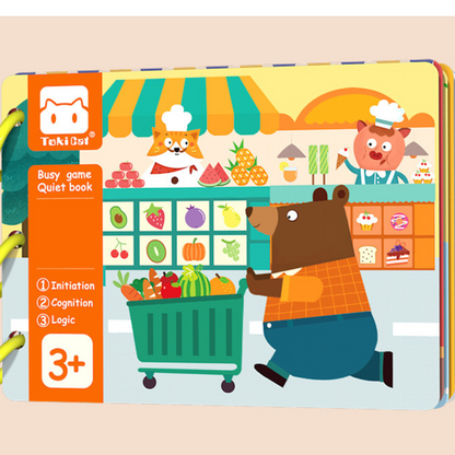 Sensory Montessori Busy Book