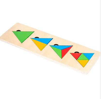 Shape Explorer – Wooden Geometric Puzzle for Toddlers